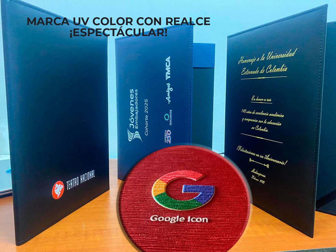 Portadiplomas Abullonado