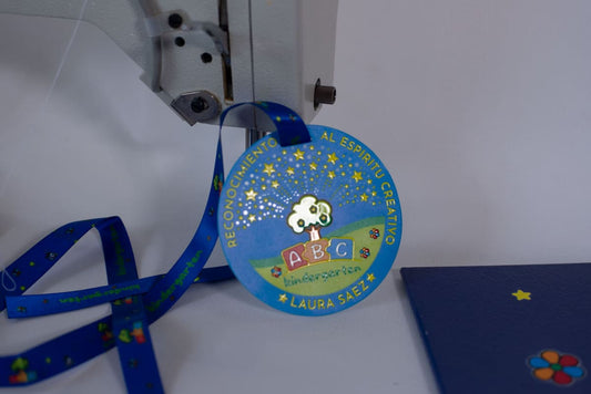 Medalla en PVC preescolar