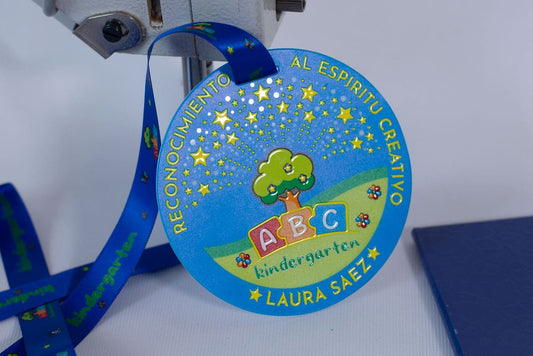 Medalla en PVC preescolar