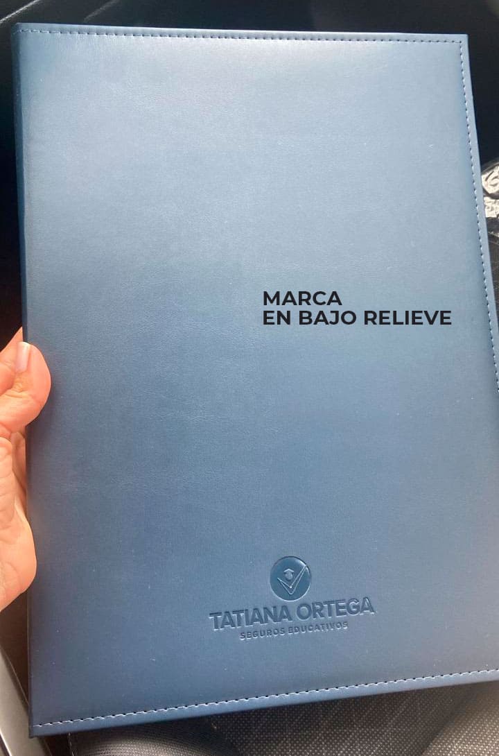Portadiplomas Abullonado