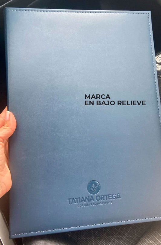 Portadiplomas Abullonado